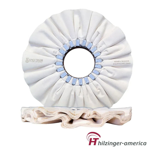 10" x 3" Premium 86/82 Untreated Mirror Finishing Airway Buffing Wheel (#2, 24 ply)